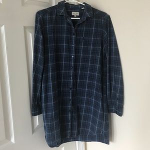 Jack Wills flannel dress size 6